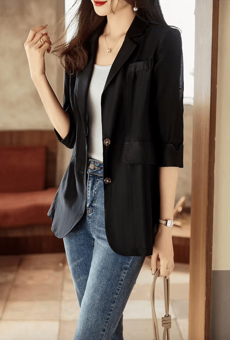 Vinthentic's Lightweight All-Season Sun Protection Suit Coat