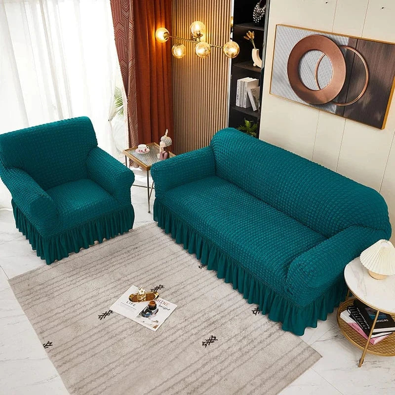 2025 Turkish Bubble Frill Sofa Covers