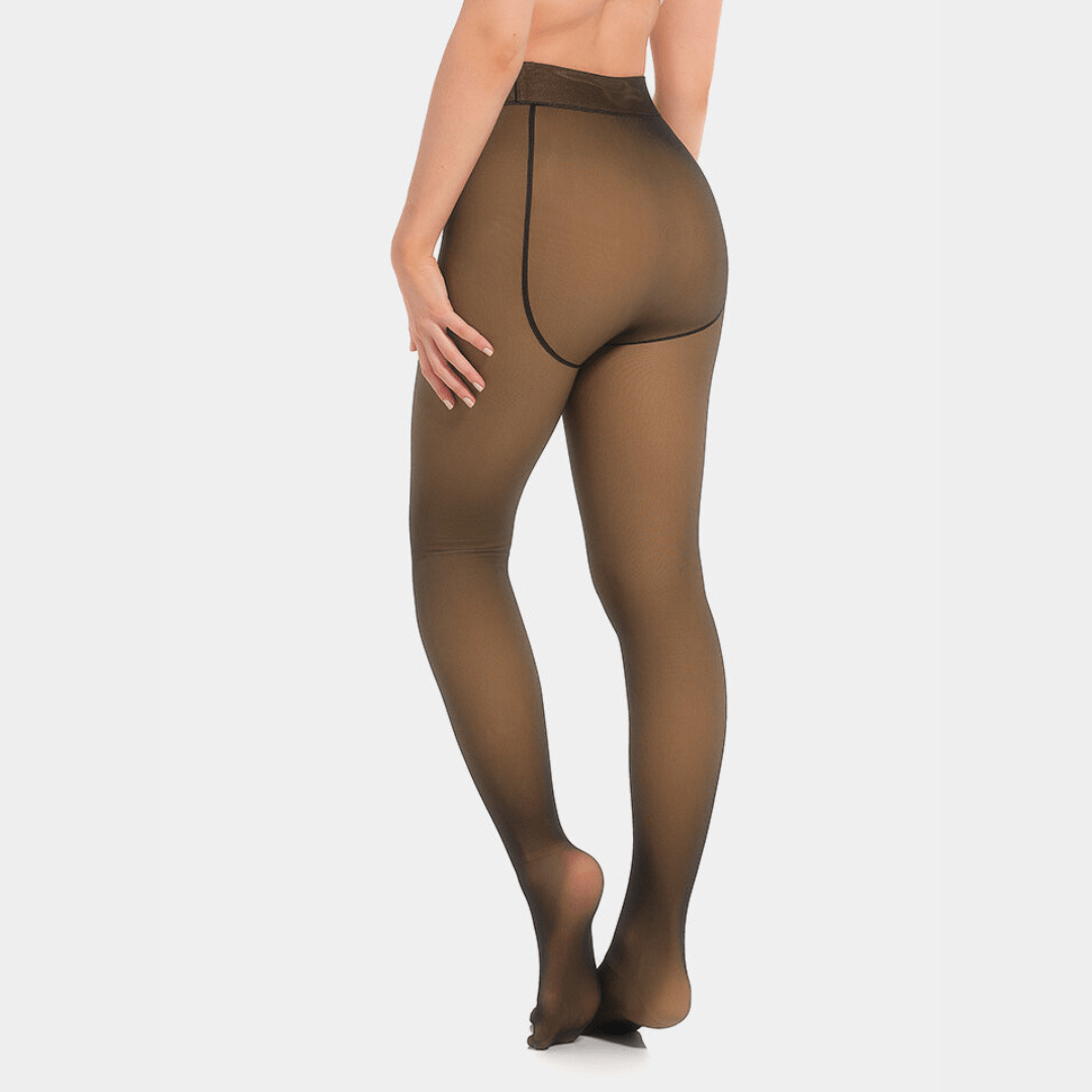 Vinthentic's Fleece Lined High Waisted Translucent Leggings
