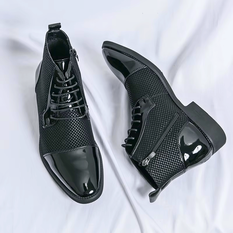 Gustavo High-top Lace-up Boots