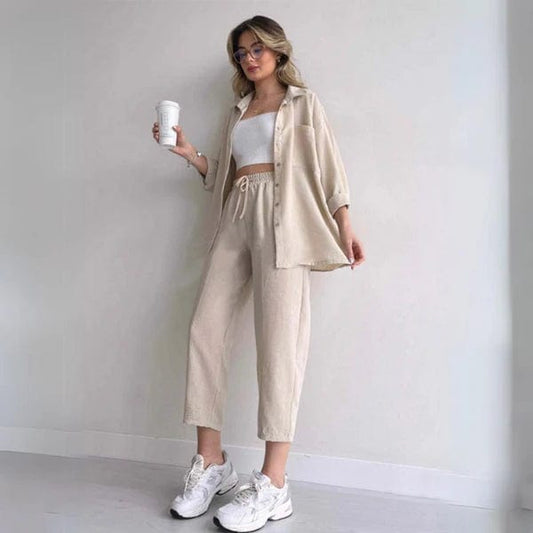 SOBIA | Women's Tracksuit Set with Harem Pants