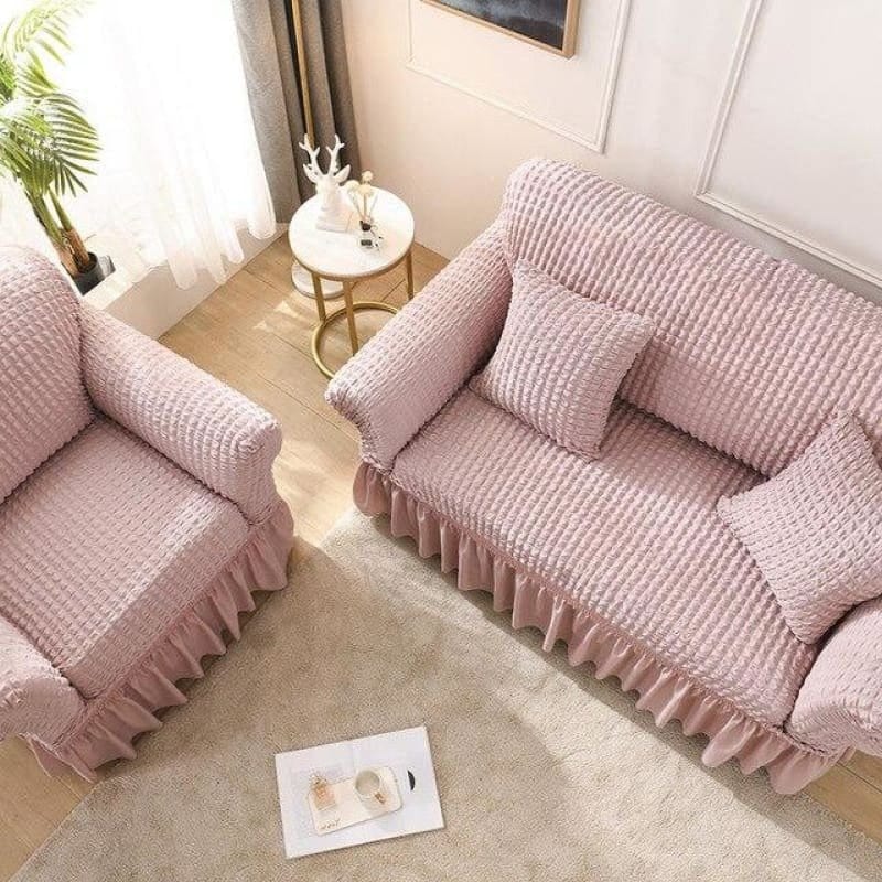 2025 Turkish Bubble Frill Sofa Covers
