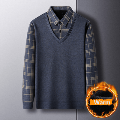 Vinthentic Two Pieces Knitted Pullover（50% OFF）