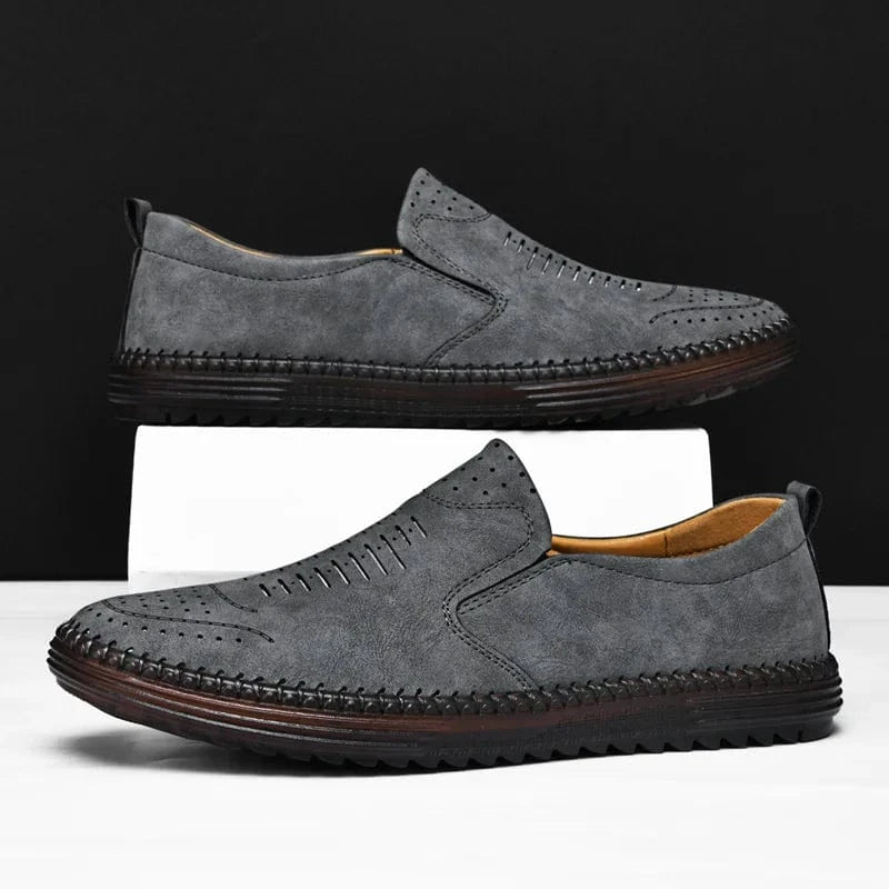 Vinthentic Orthopedic Vegan Leather Shoes Loafers