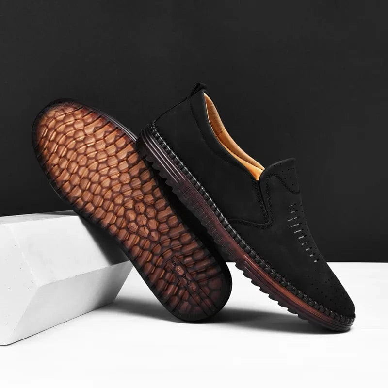 Vinthentic Orthopedic Vegan Leather Shoes Loafers