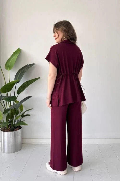 Vinthentic 2025 New Design 👗 Zippered Modal Lounge Set