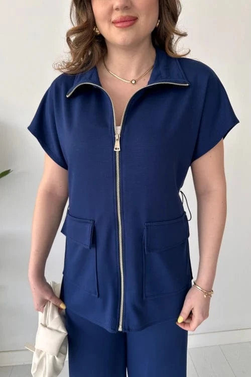 Vinthentic 2025 New Design 👗 Zippered Modal Lounge Set