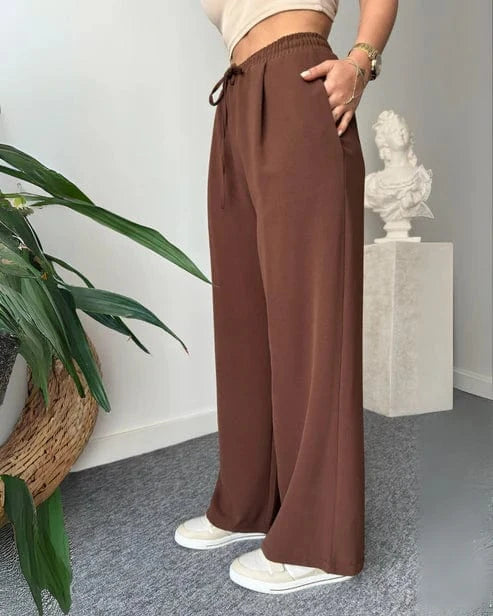 Mocha Wrap Co-ord Set