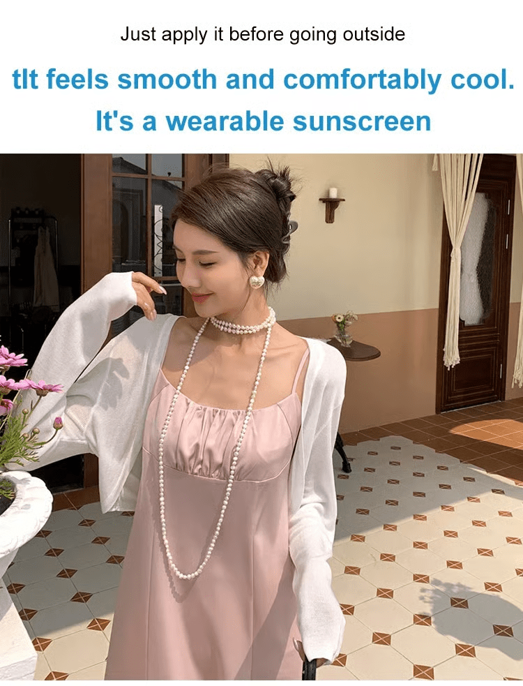 Vinthentic Women's thin ice silk Coat shawl air-conditioned shirt
