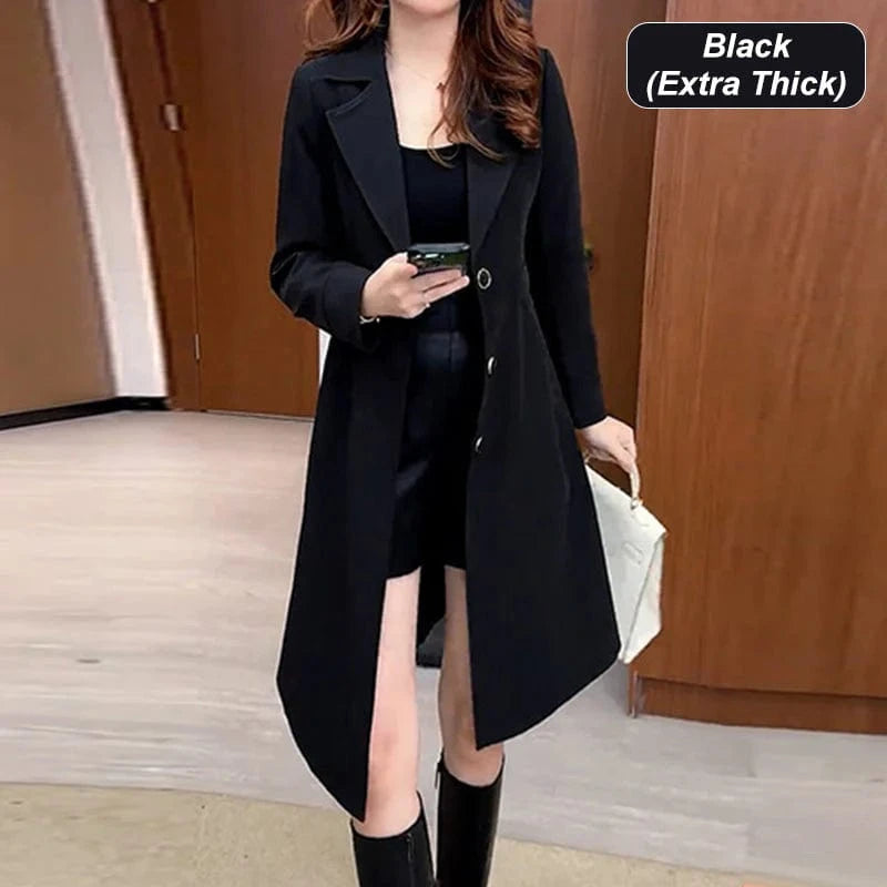 ❄️Winter Specials❄️ Women's Long Warm Trench Coat