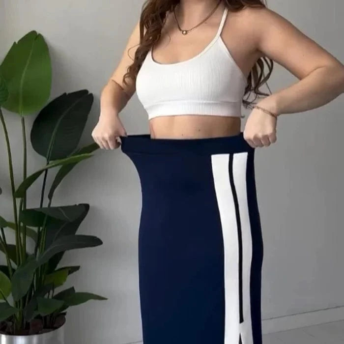 Women's Casual Slit Skirt Suit