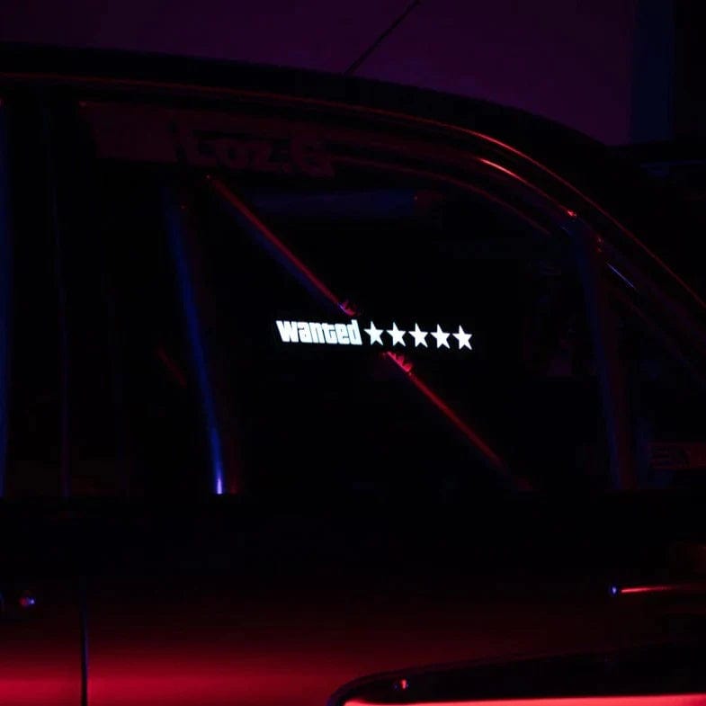 Vinthentic Electric LED Sticker - WANTED